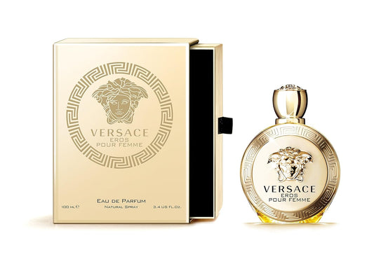 Versace Eros Pour Femme Eau de Parfum Spray, 3.4 Ounce