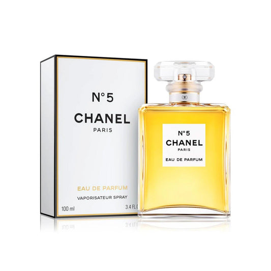 CHANEL No. 5 Eau de Parfum for Women – 3.4 oz (100ml)