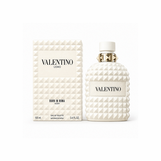 Born In Roma Uomo Ivory by Valentino for Men -3.4 oz