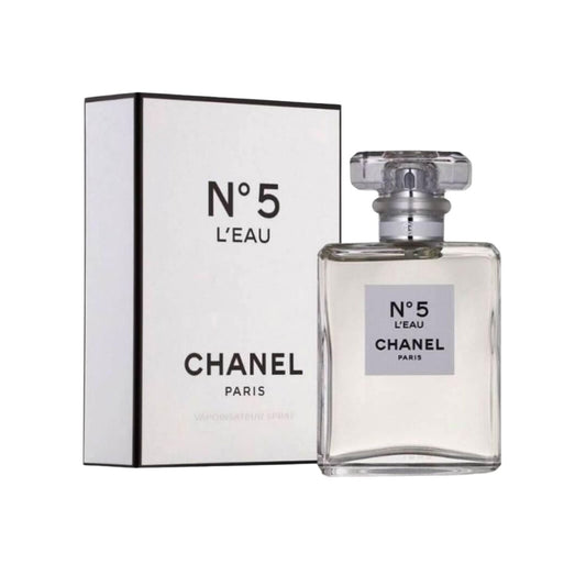 CHANEL No. 5 L'EAU Eau de Toilette Spray for Women – 3.4 oz (100ml)